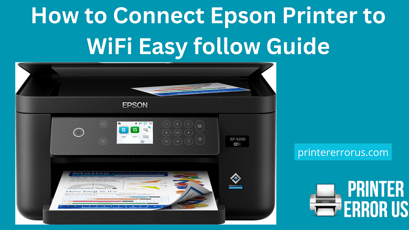 Connect Epson Printer to WiFi